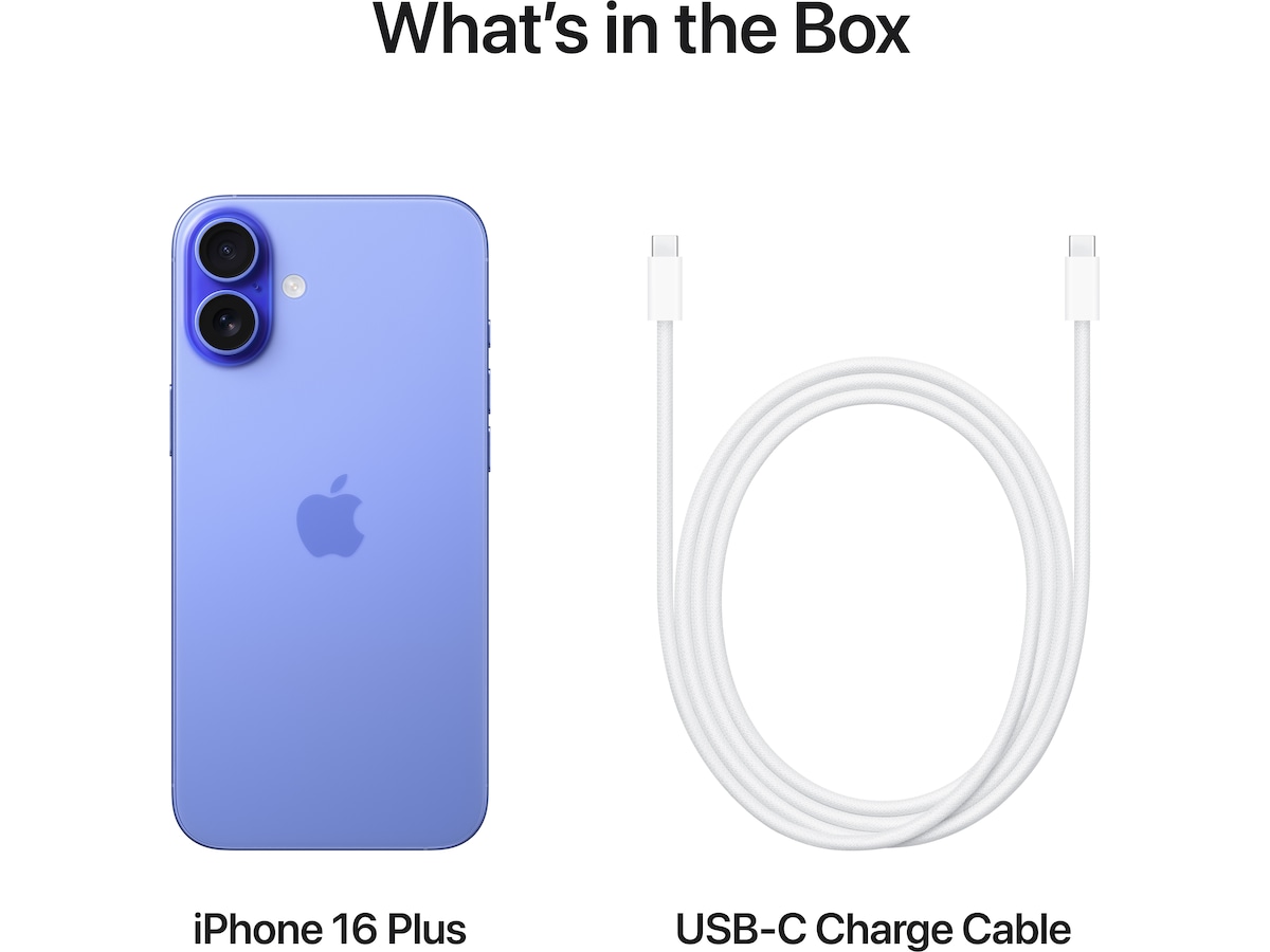 iPhone 16 Plus 256GB  (ultramarin) Mobiltelefoner