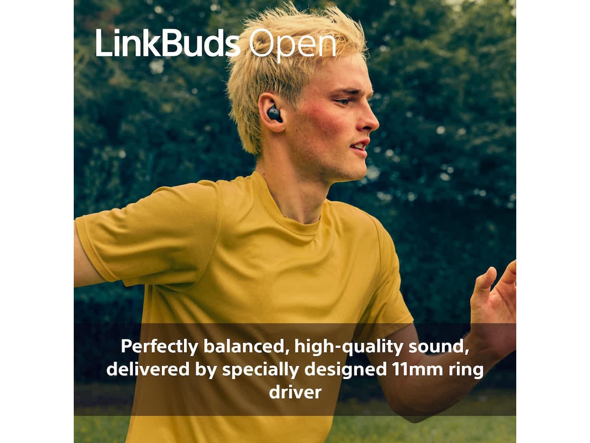 Sony Linkbuds Open True Wireless hörlurar (svart) In-ear hörlurar