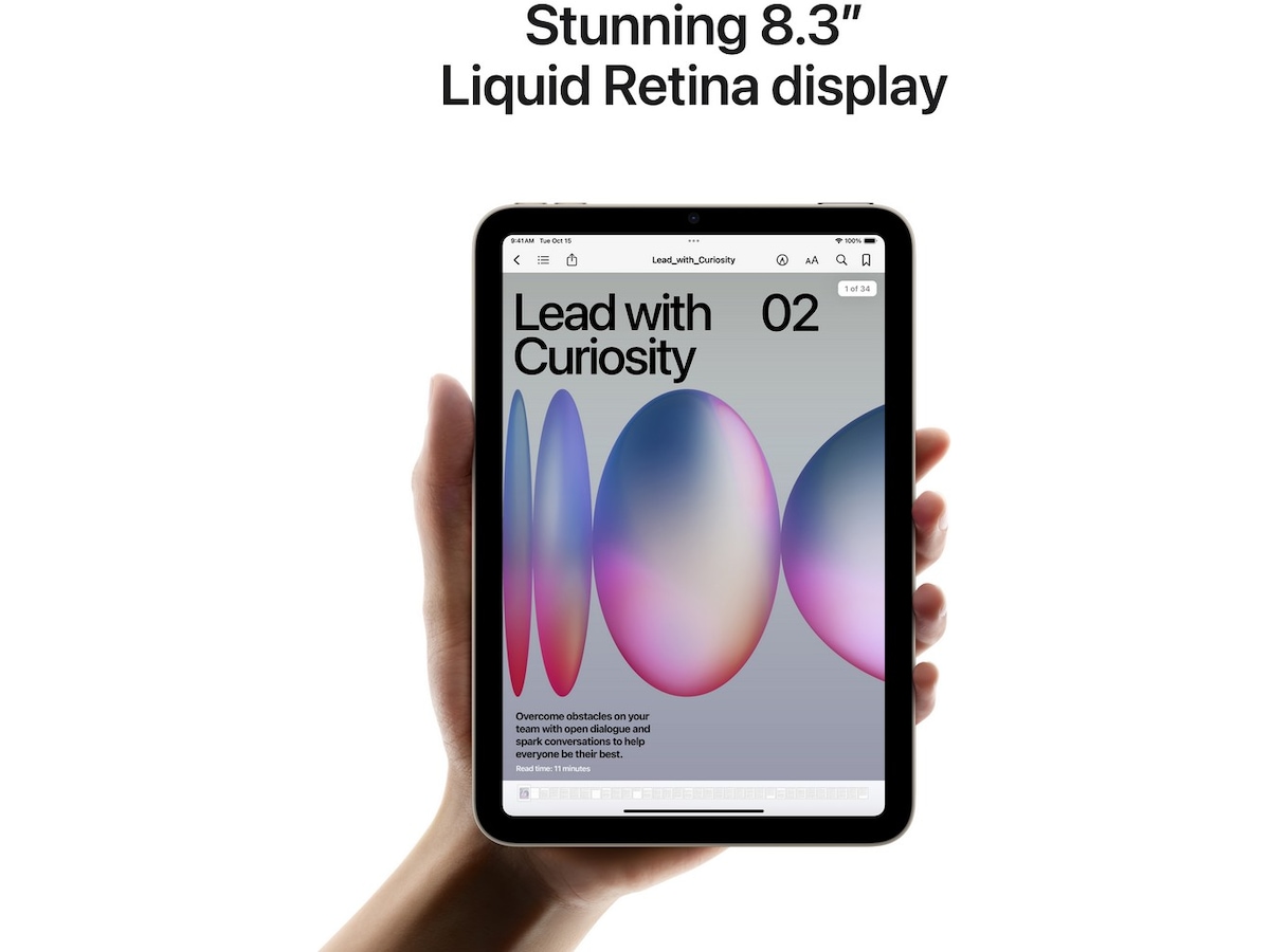 iPad mini (2024) 512GB 5G (blå) Surfplattor