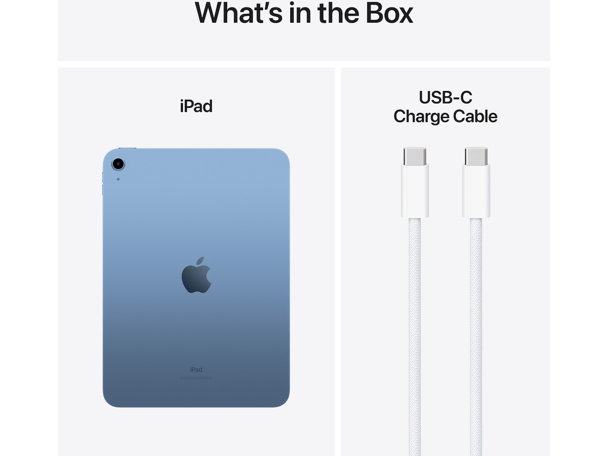 iPad (2022) 256GB WiFi (blå) Surfplattor