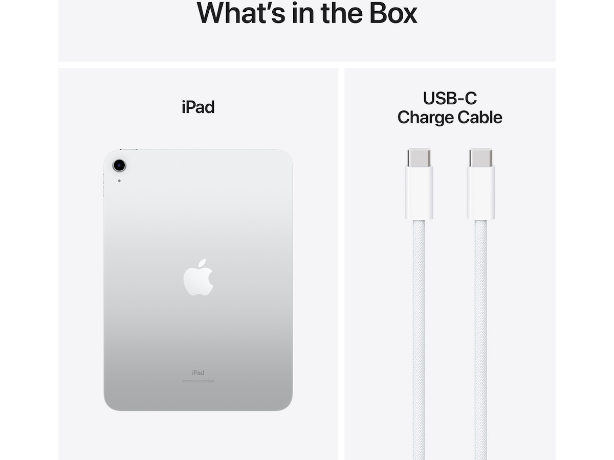iPad (2022) 64GB WiFi (silver) Surfplattor