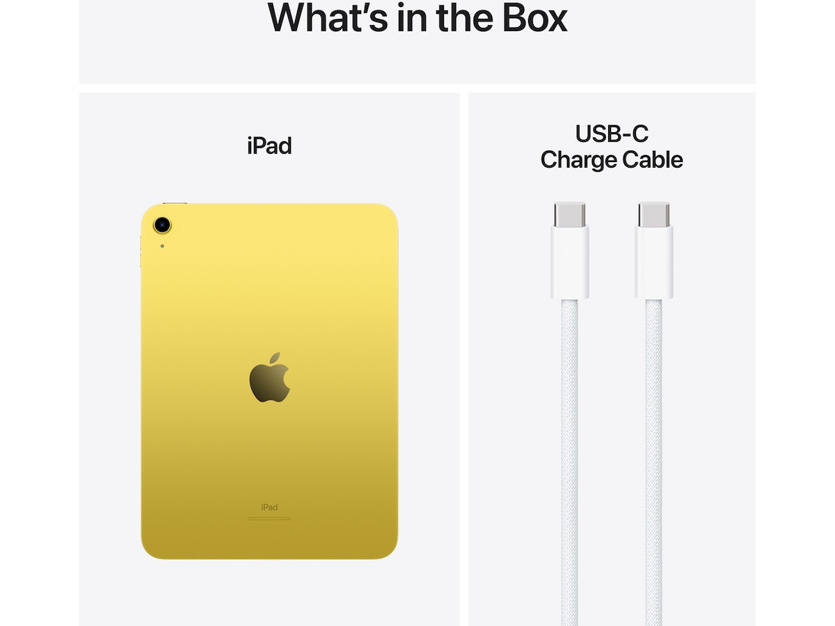 iPad (2022) 64GB WiFi (gul) Surfplattor