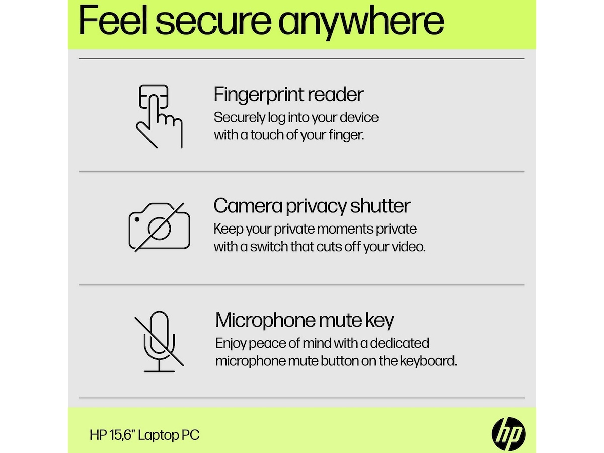 HP Laptop 15-fd0054no 15,6" FHD Datorer - Bärbara / laptop