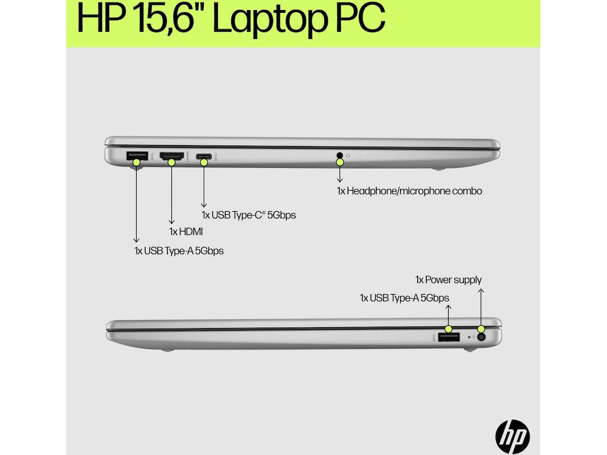HP Laptop 15-fd0054no 15,6" FHD Datorer - Bärbara / laptop