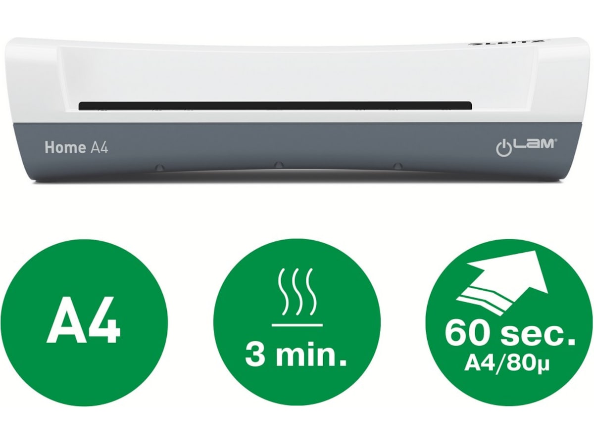 Leitz iLAM Home 4-i-1 A4-lamineringssats Laminatorer