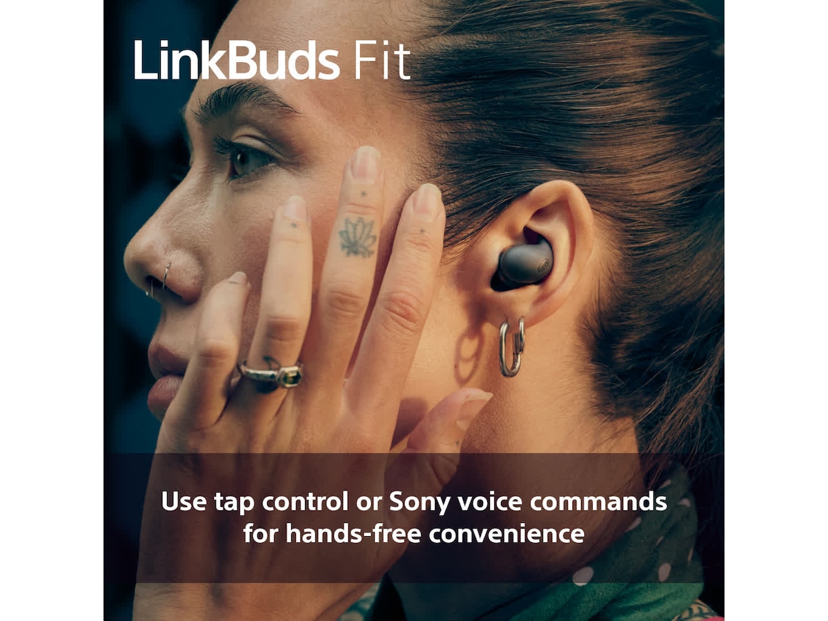 Sony Linkbuds Fit trådlösa hörlurar, In-Ear (svart) -B-Grade Demo headset
