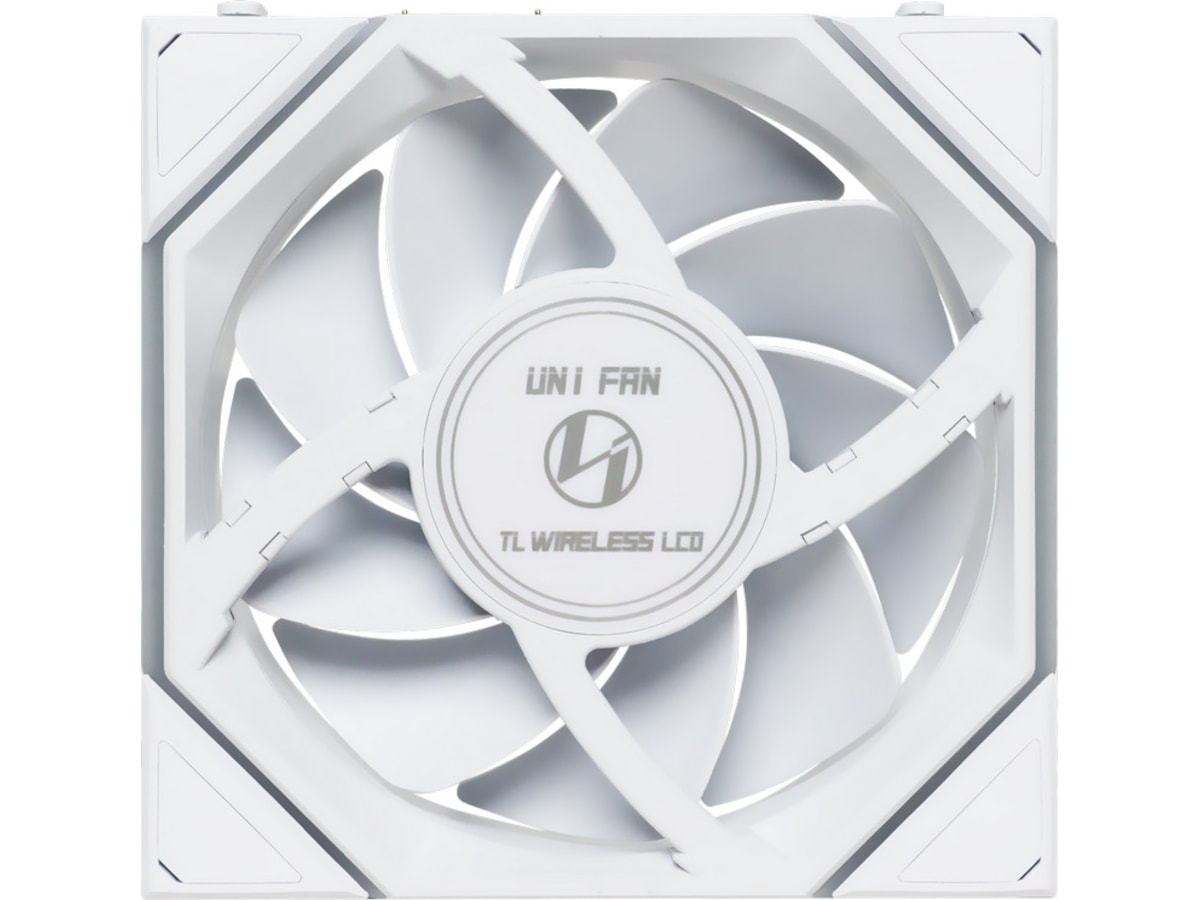 Lian Li UNI FAN TL Wireless LCD Reverse 3pk (vit) Fläkt
