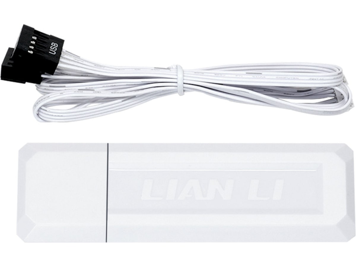 Lian Li UNI FAN TL Wireless LCD Reverse 3pk (vit) Fläkt