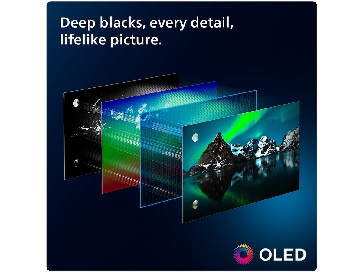 Philips 42" 4K UHD OLED Smart TV Ambilight 42OLED809 20 - 49 tums TV