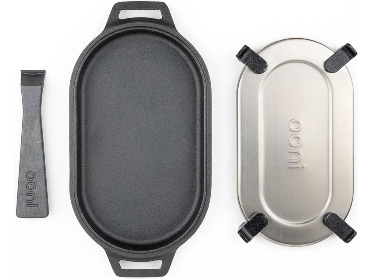 Ooni gjutjärnssizzlerpanna Tillbehör till pizzaugnar