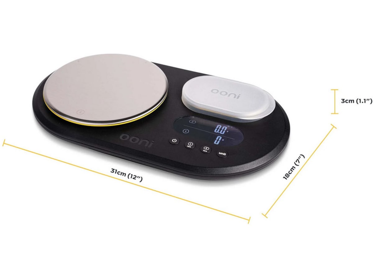 Ooni digital våg med två plattformar Tillbehör till pizzaugnar