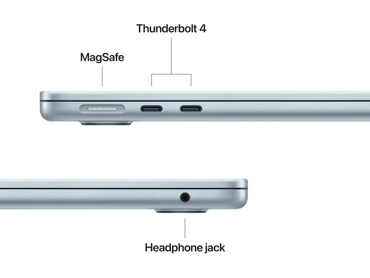 MacBook Air 13" M4 (2025) 256GB (himmelsblå) Datorer - Bärbara / laptop
