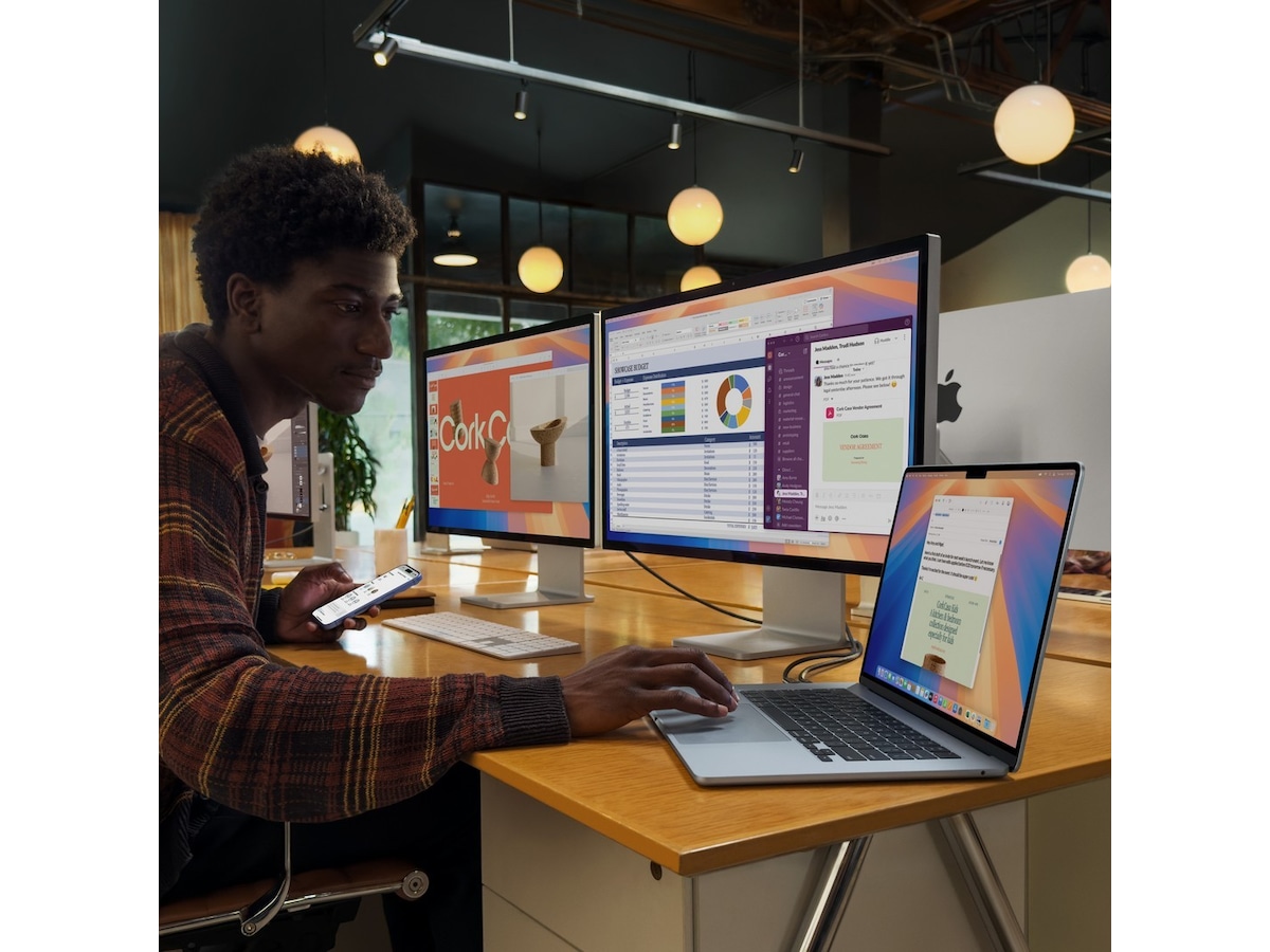 MacBook Air 15" M4 (2025) 512GB (stjärnglans) Datorer - Bärbara / laptop