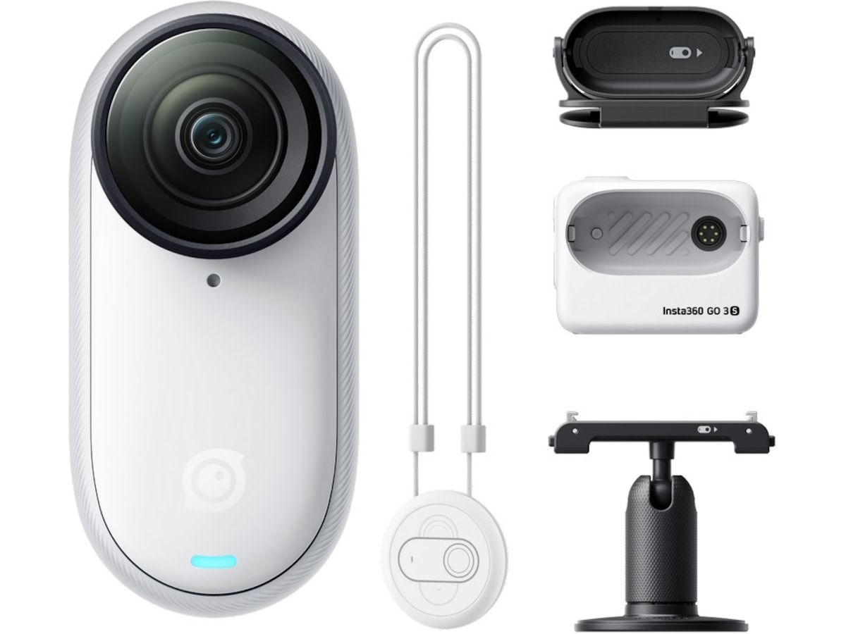 Insta360 GO 3S Arctic White (64GB) -B-Grade Demo hem & hushåll