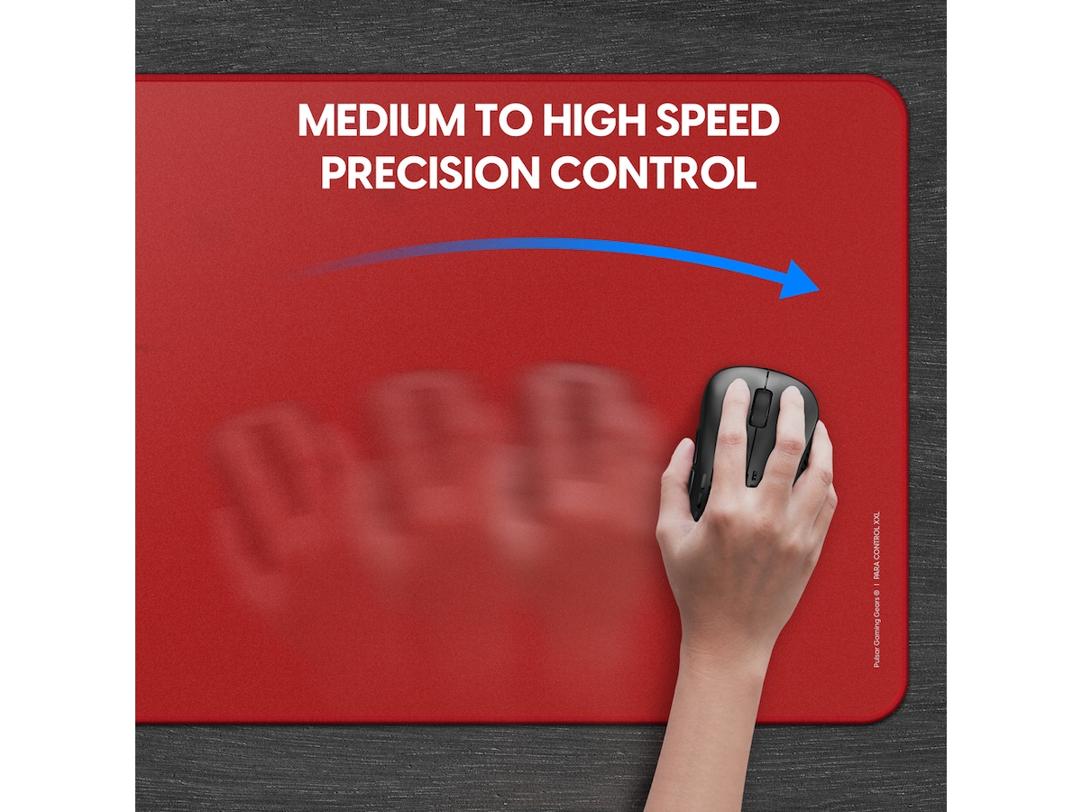 Pulsar Paracontrol XXL Musematta (röd) Gamingmusmatta