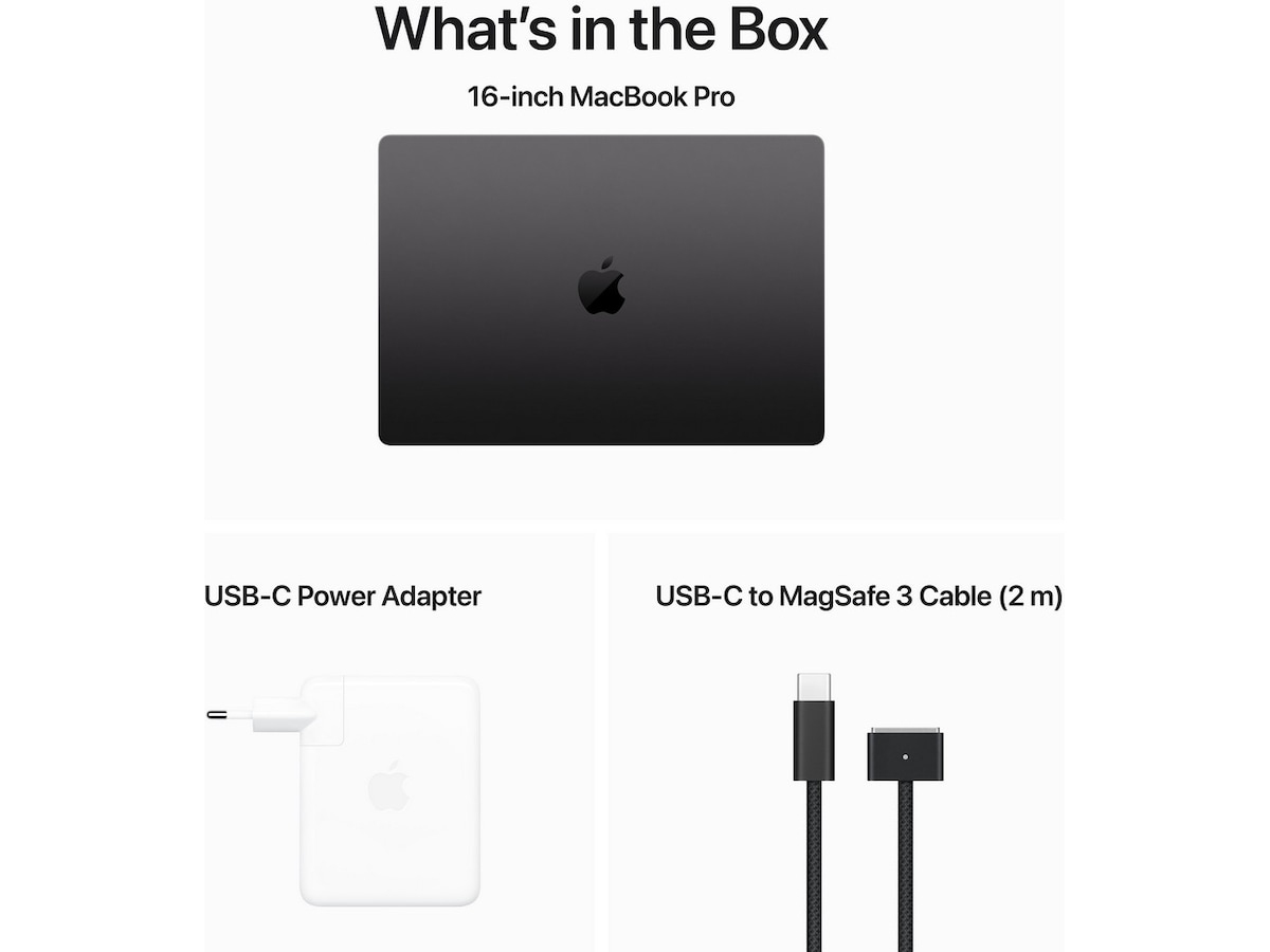 Macbook Pro 16 M3 MAX (2023) 1TB (rymdsvart) -B-Grade Demo bärbara datorer