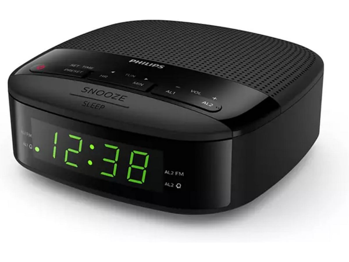 Philips klockradio TAR3205/12 (svart) Radio & musikspelare