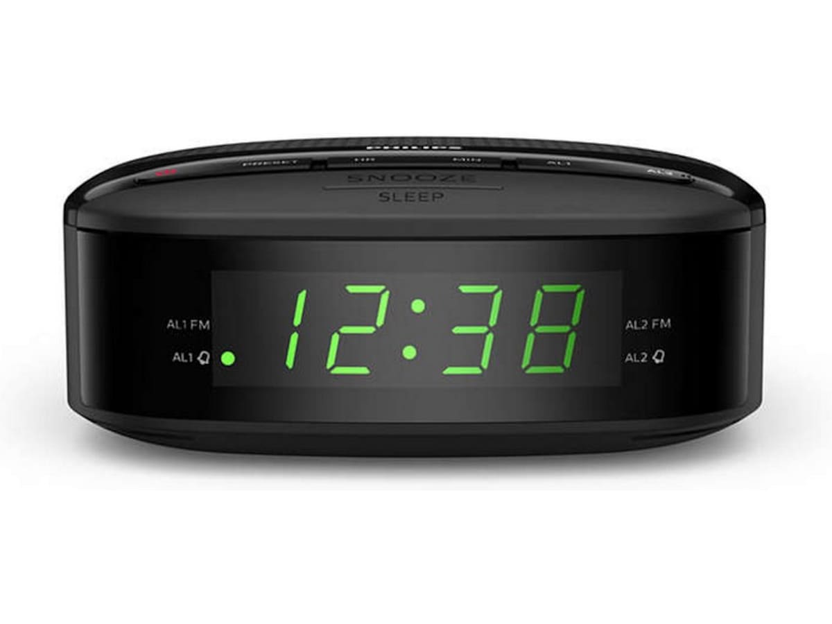 Philips klockradio TAR3205/12 (svart) Radio & musikspelare