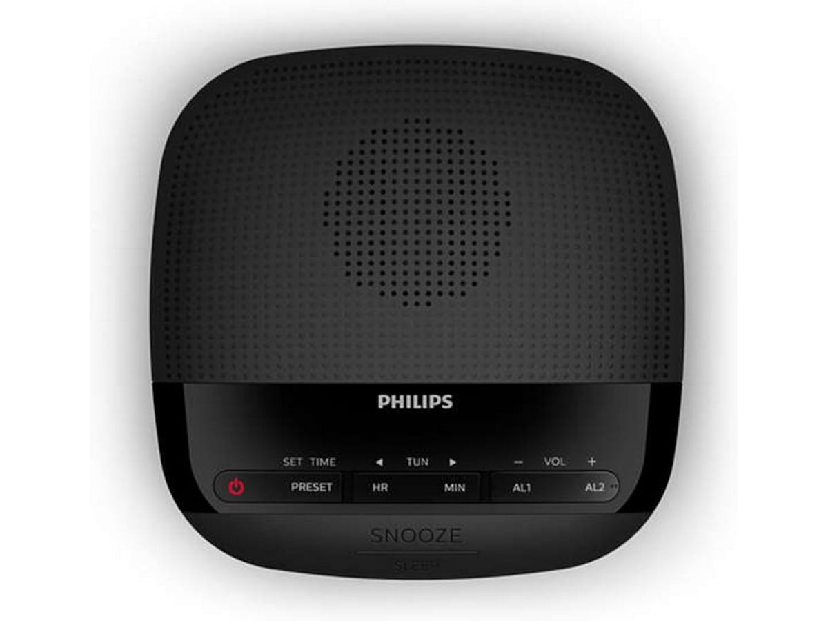 Philips klockradio TAR3205/12 (svart) Radio & musikspelare