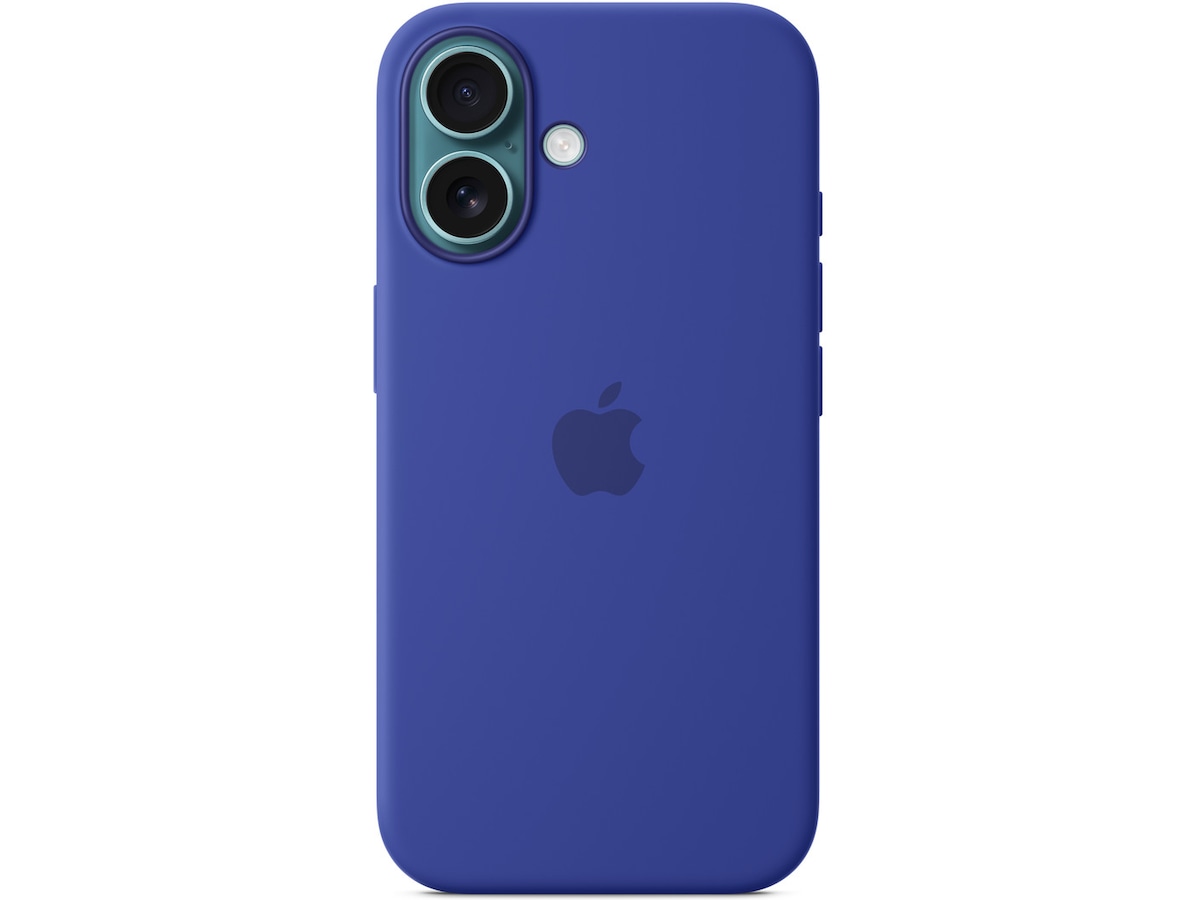 Apple iPhone 16 Silikonskal (ultramarin) Skydd