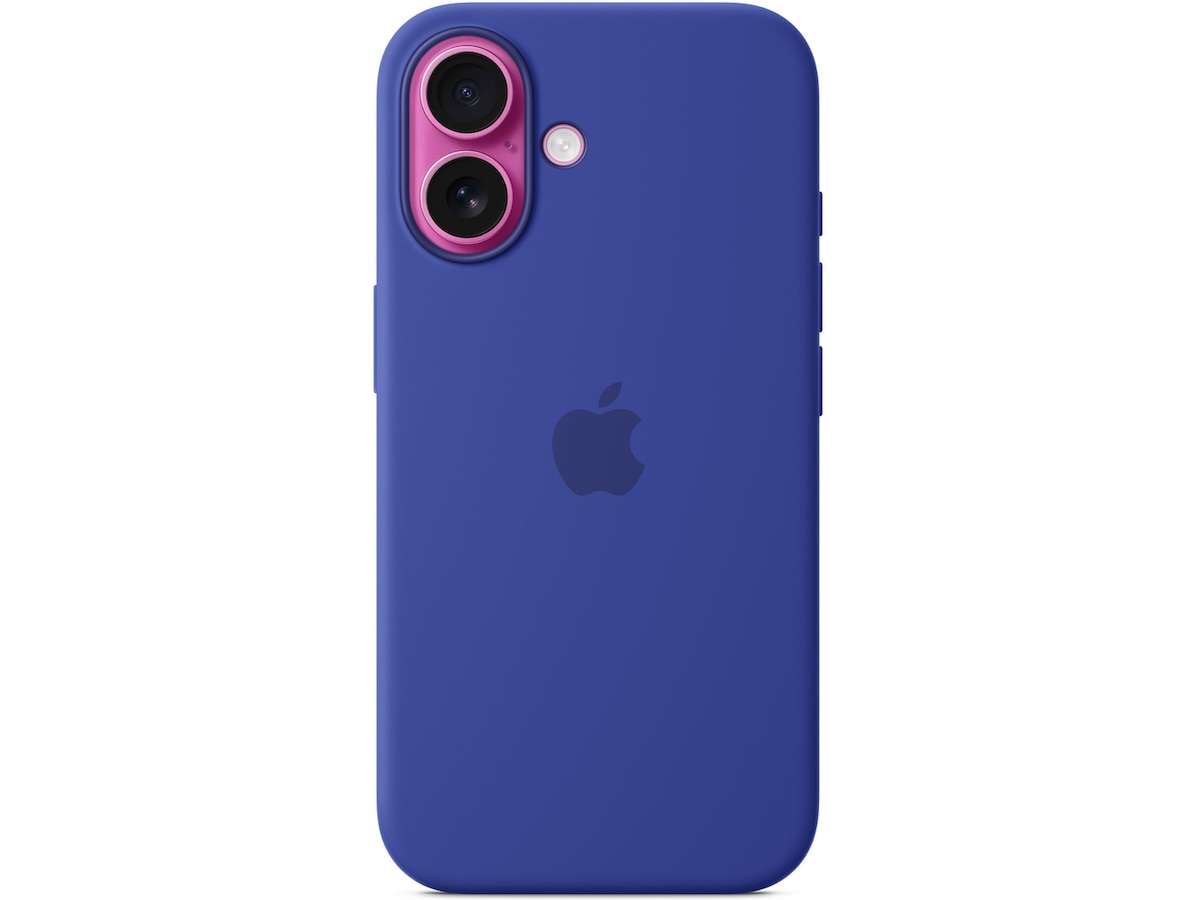 Apple iPhone 16 Silikonskal (ultramarin) Skydd