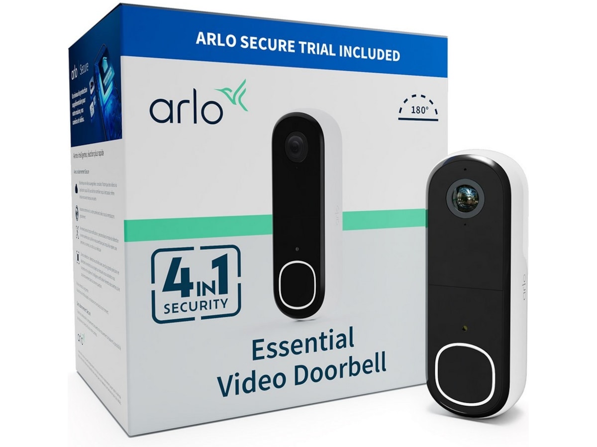 Arlo Essential 2 FHD Video Doorbell Ringklockor