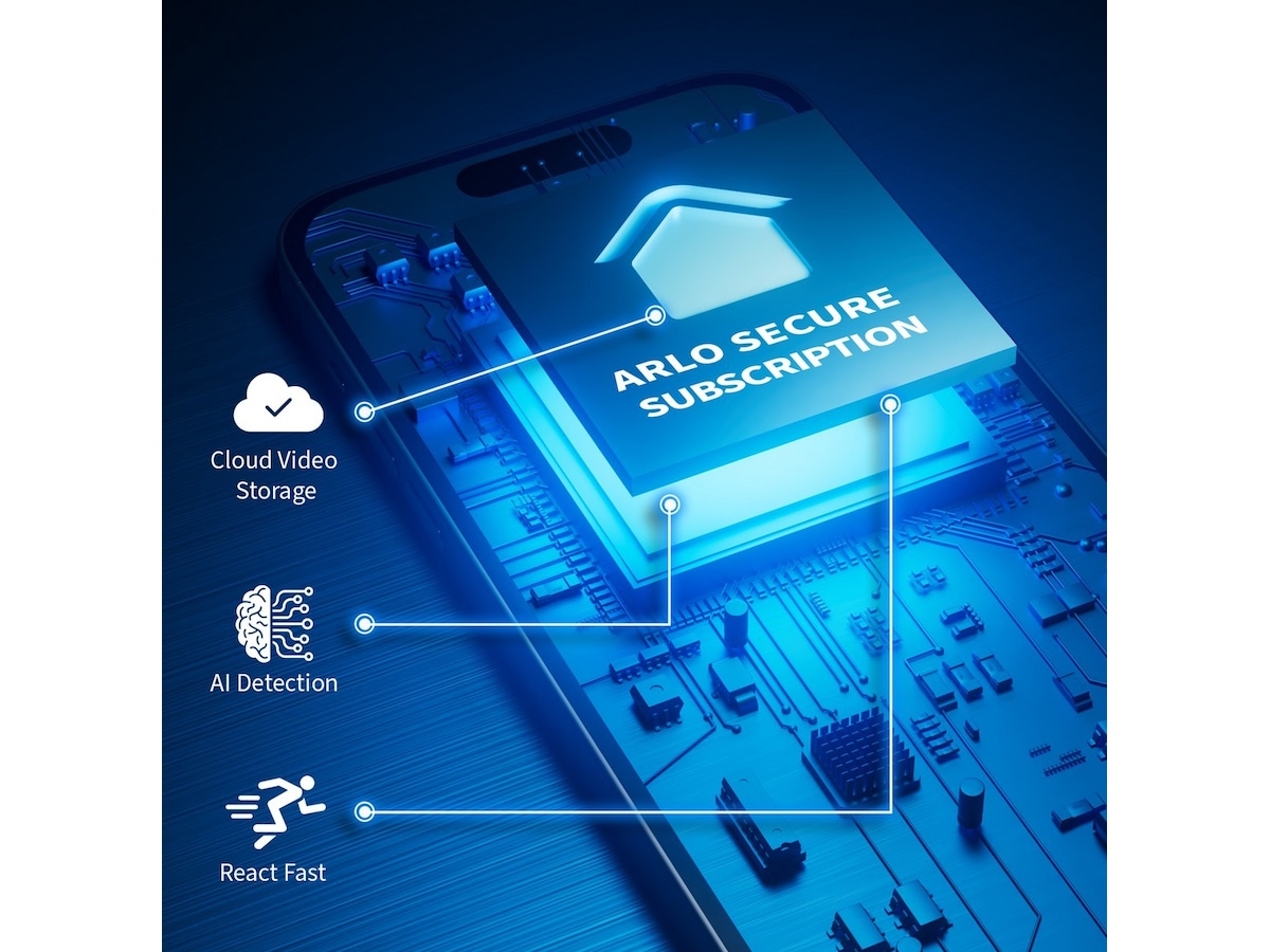 Arlo Essential 2 2K Indoor Video Doorbell 2pk -B-Grade Demo hem & hushåll