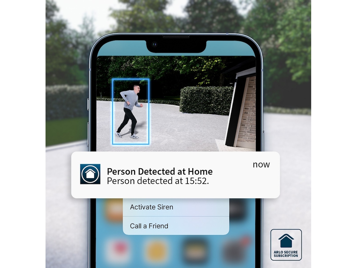 Arlo Essential 2 2K Indoor Video Doorbell 2pk -B-Grade Demo hem & hushåll