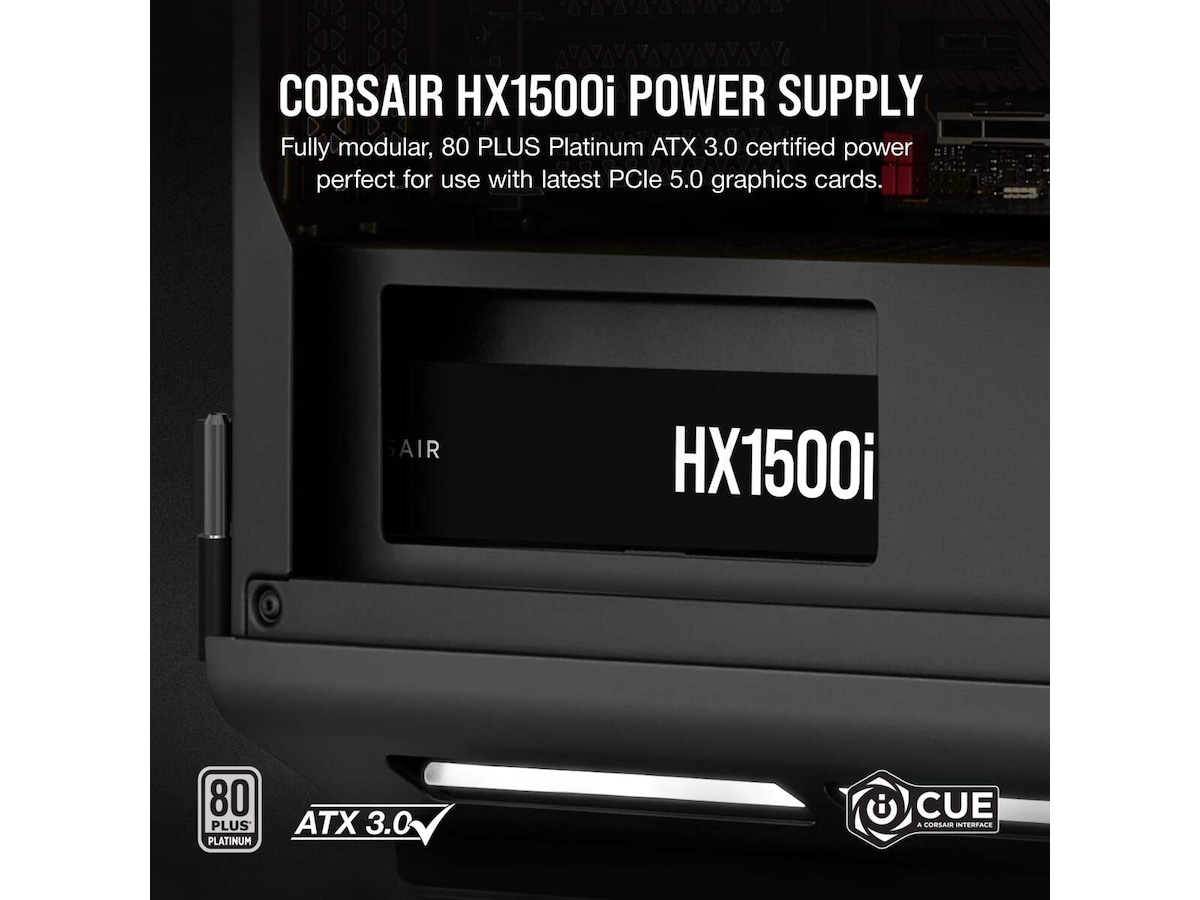 Corsair HXi Series HX1500i 1500W PSU Nätaggregat
