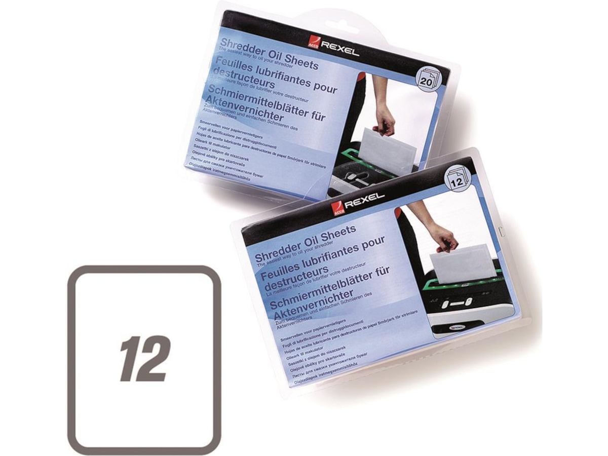 Rexel Oljepapper till dokumentförstörare Dokumentförstörare