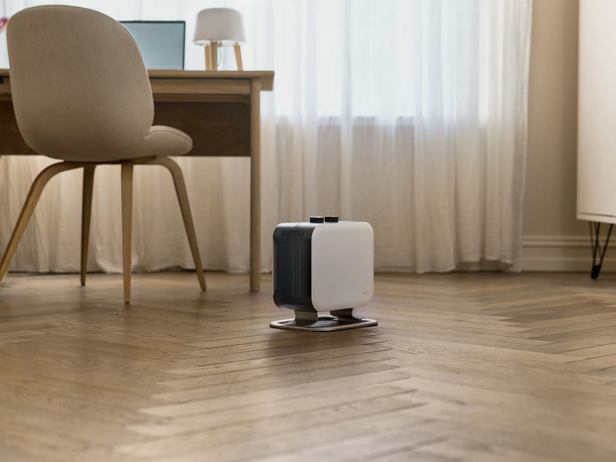 Mill Compact fläktugn 1800W med fot (vit) Fläktar och varmluftsugnar