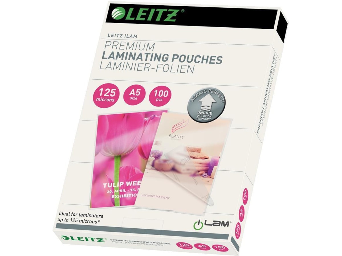 Leitz lamineringsficka UDT A5 125my Laminatorer