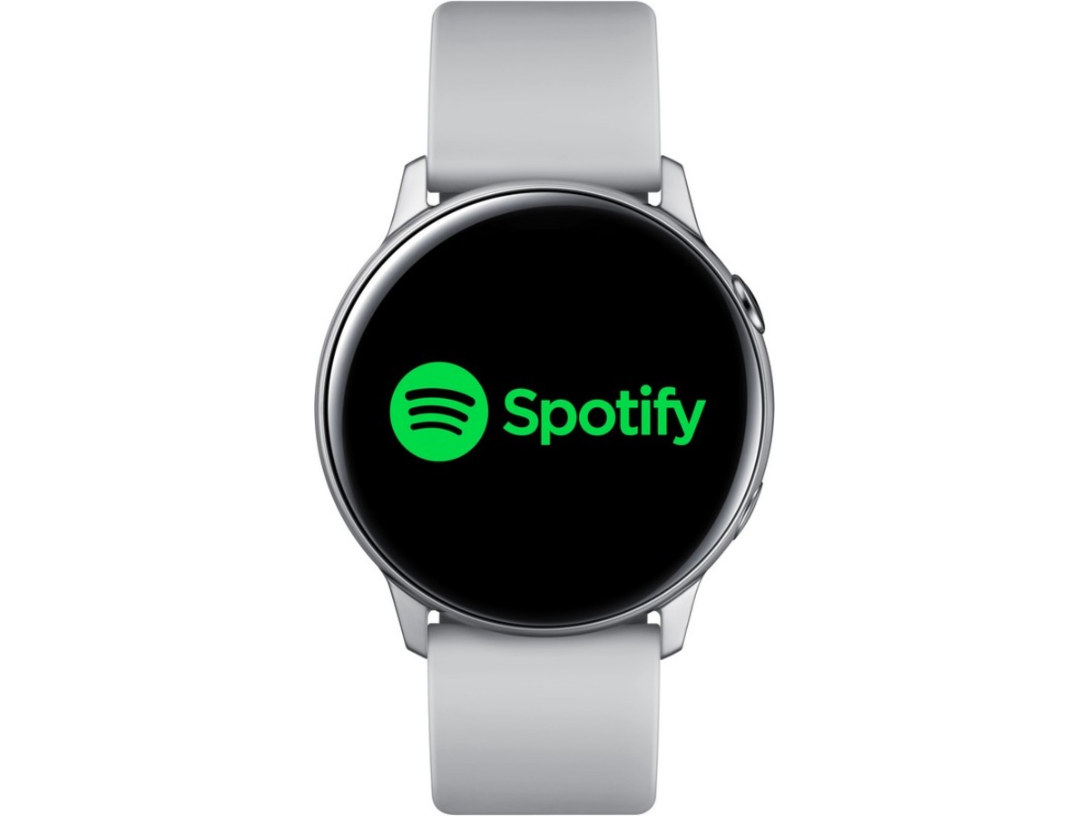silver galaxy watch active