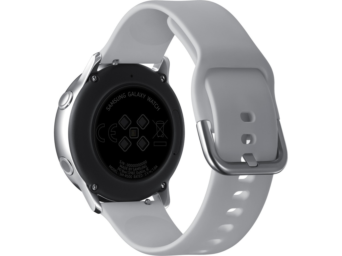 silver samsung active watch