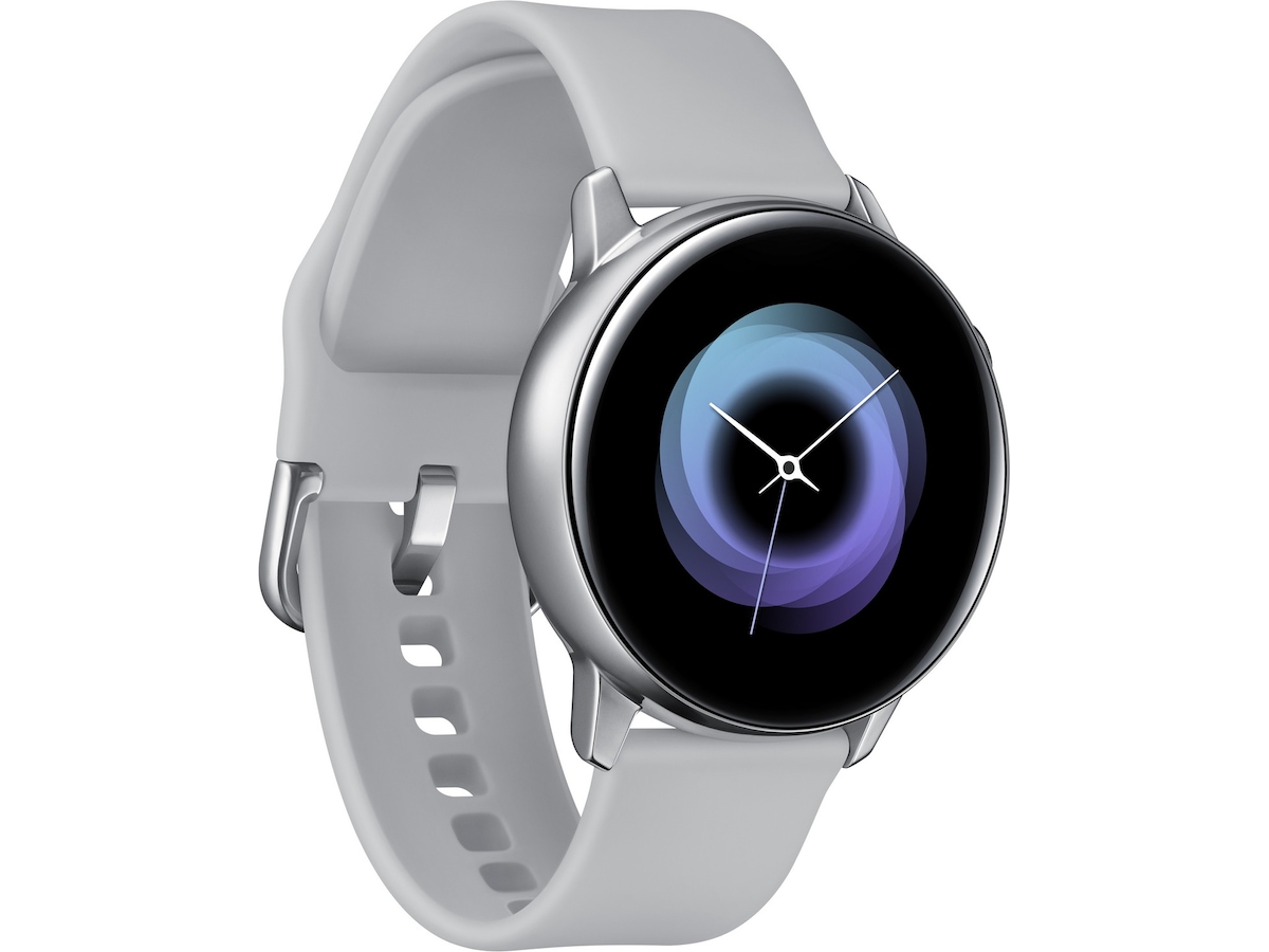 silver galaxy watch active