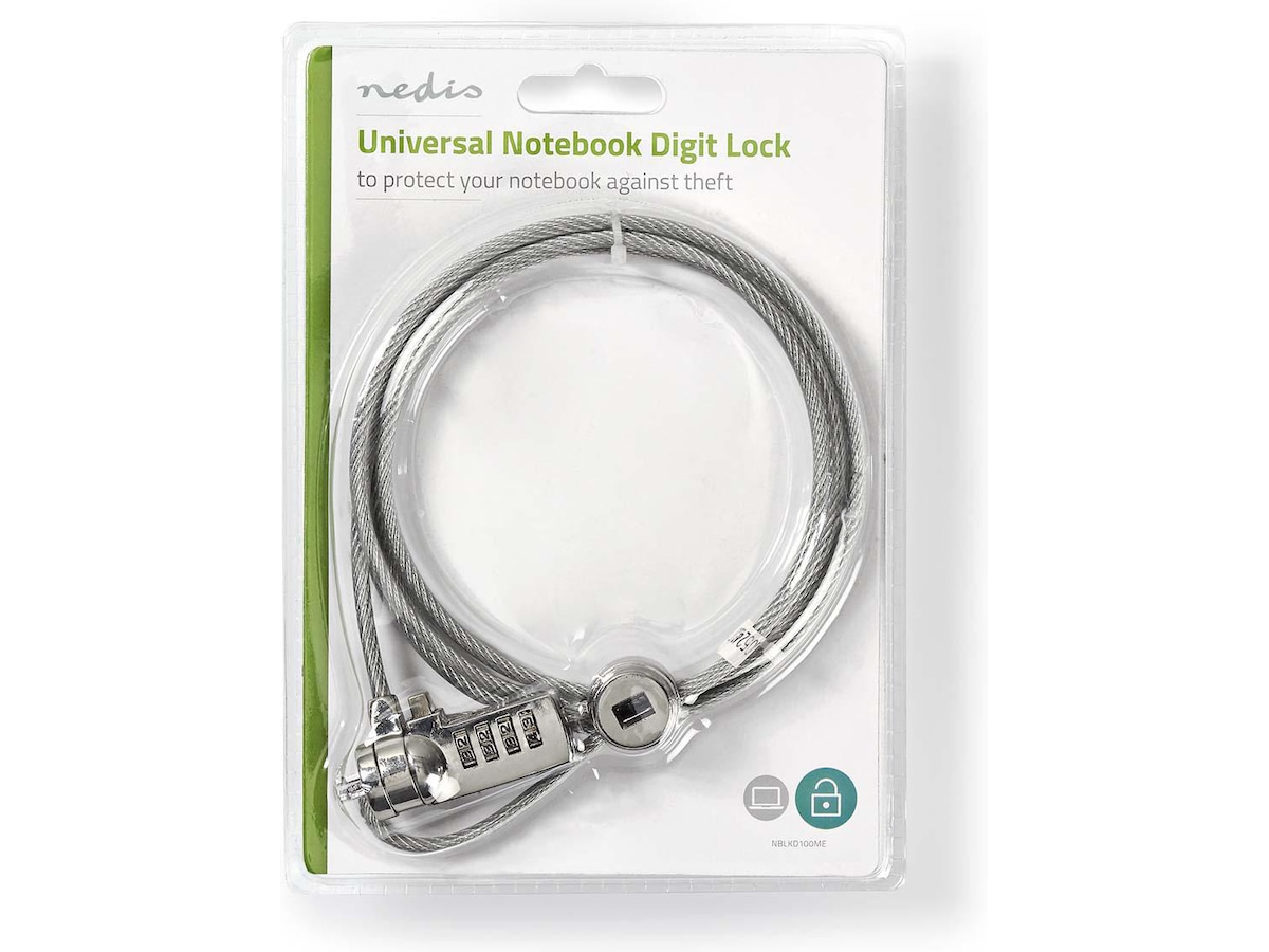 Nedis Kodlås för laptop Laptopstativ
