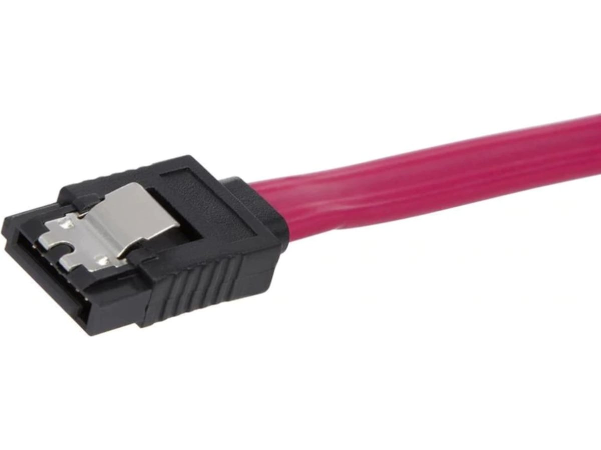 SATA 6 kabel 1m (röd) Datakablar
