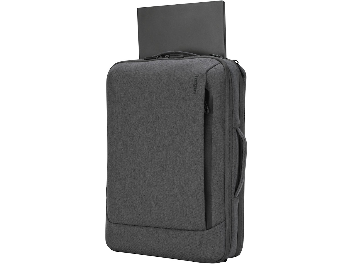 Targus Cypress 15.6” Convertible Backpack med EcoSmart® - Grå Ryggsäck, väska och fodral