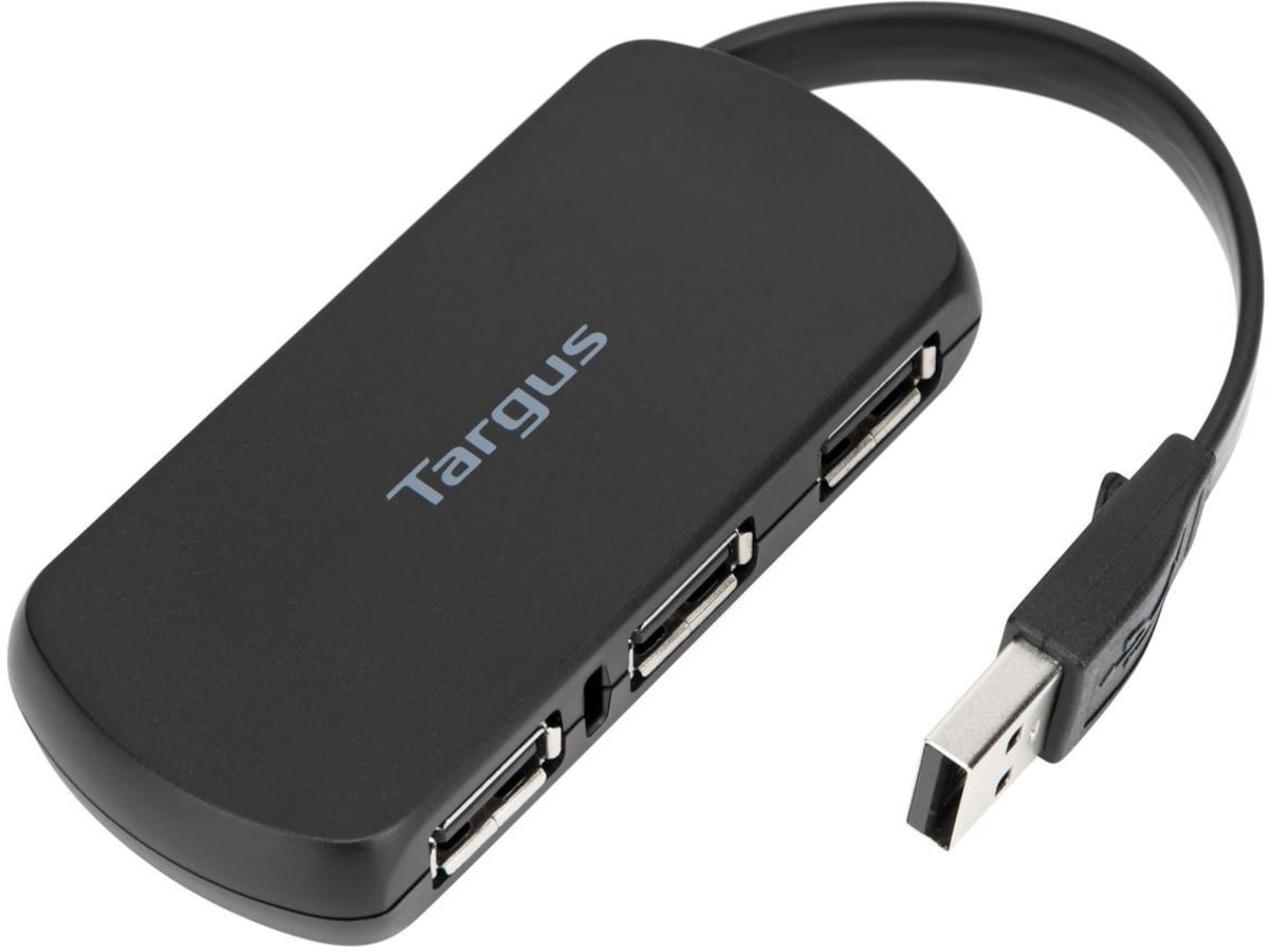 Targus 4-Port USB Hub Dockningsstation och USB-hub