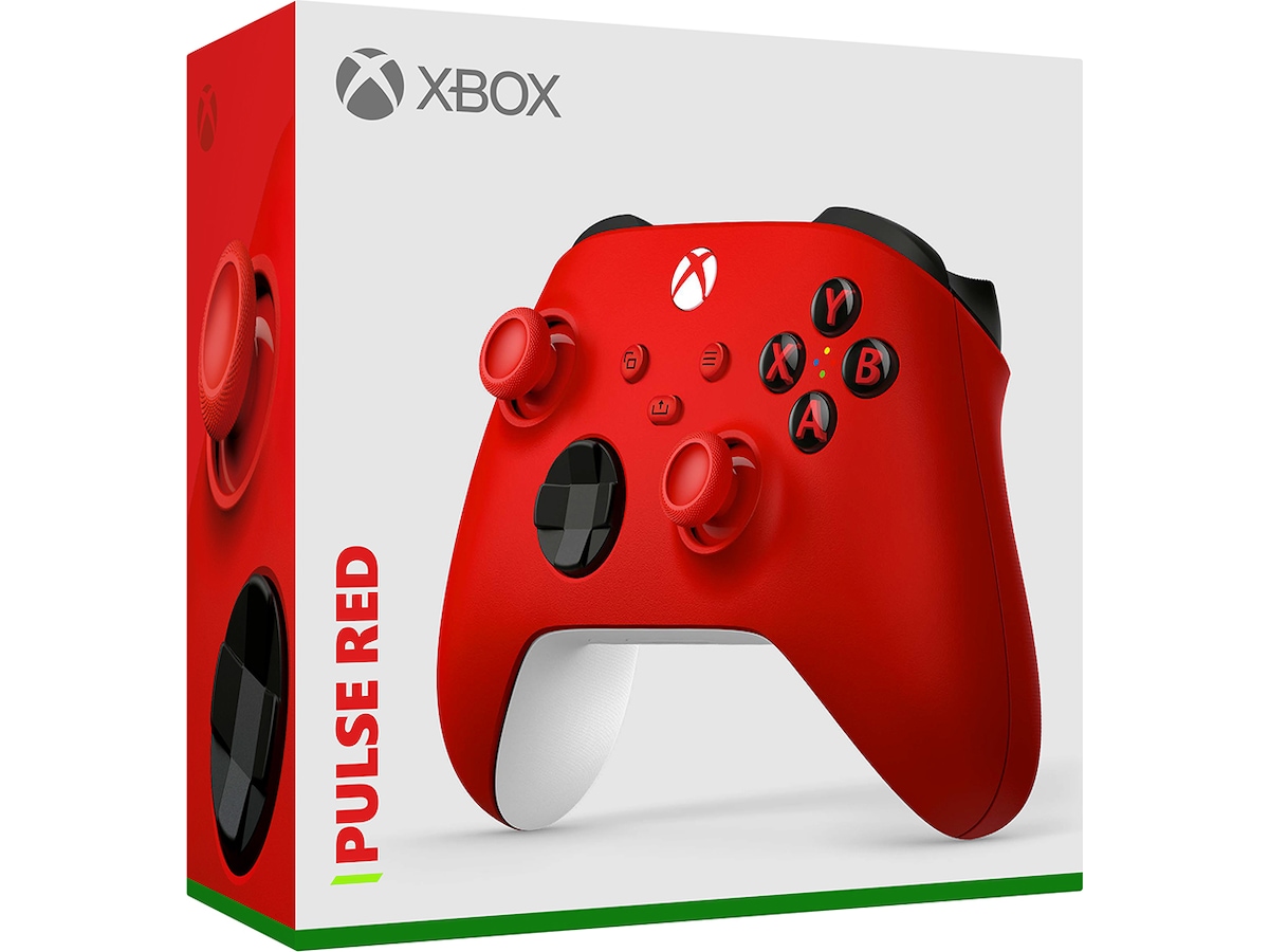 Xbox Trådlös Kontroller (Pulse Red) Tillbehör