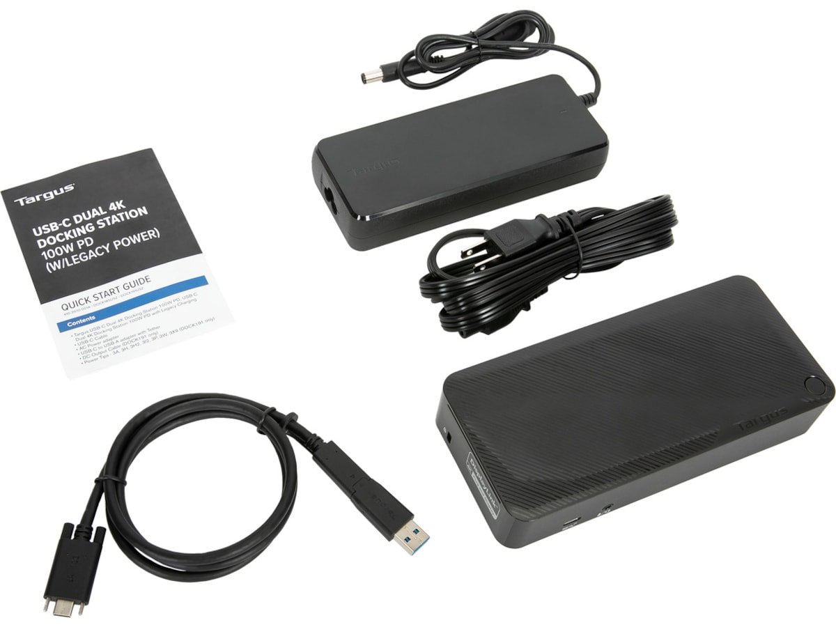 Targus Universal Dual 4K Docking Dockningsstation och USB-hub