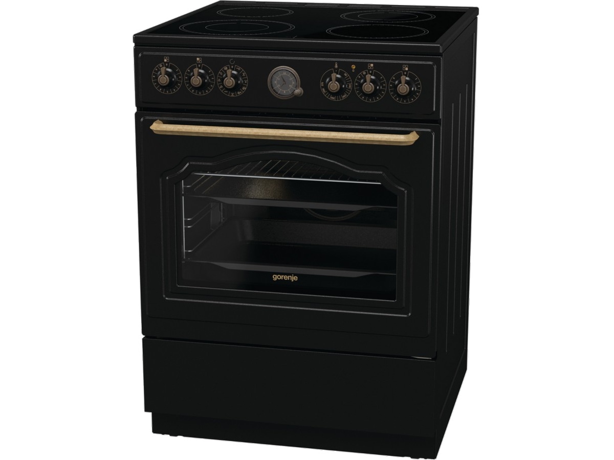 Gorenje GECS6B70CLB Glaskeramisk spis (svart) Spis