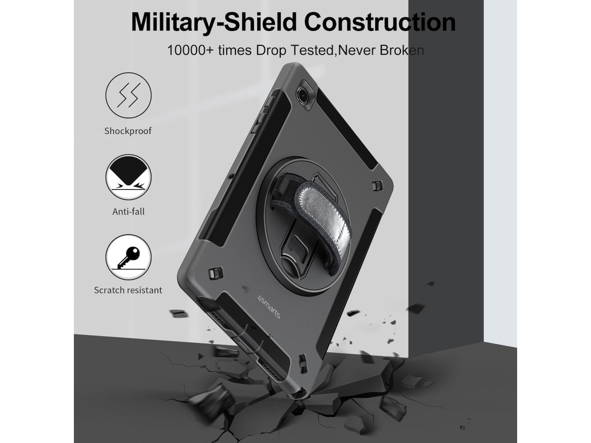 4smarts Galaxy Tab Active4 Pro Rugged Case Grip Skydd