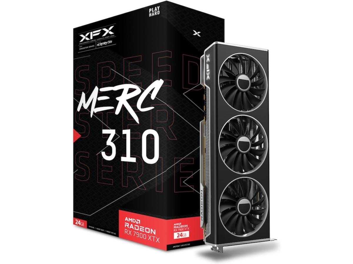 XFX MERC 310 AMD Radeon RX 7900 XTX Black Grafikkort