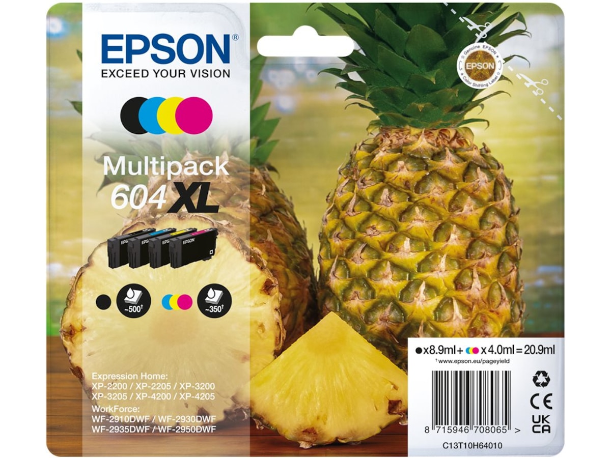 Epson bläck 604 XL multipack Bläckpatron