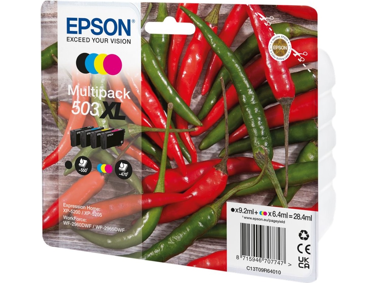 Epson bläck 503 XL multipack Bläckpatron