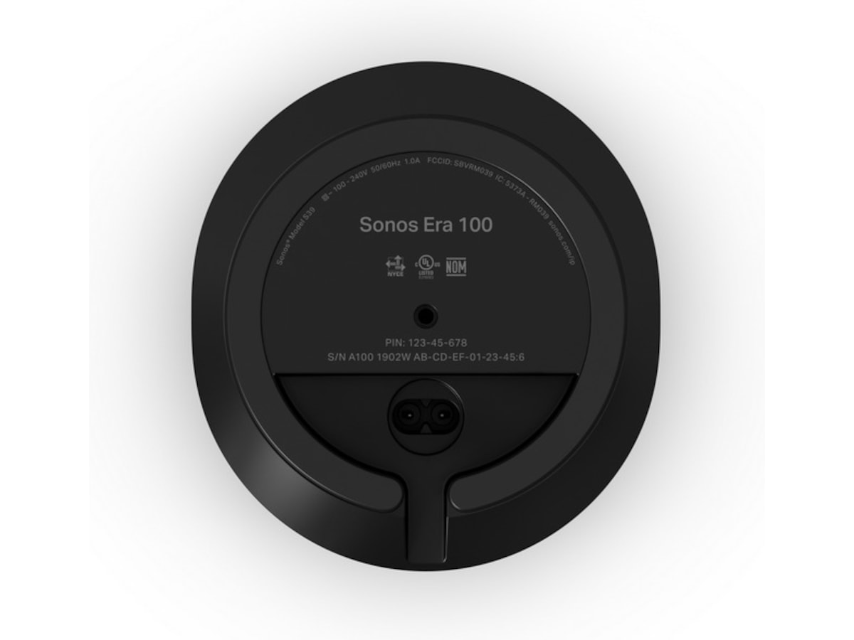 Sonos Era 100 Trådlös Högtalare (svart) Högtalare