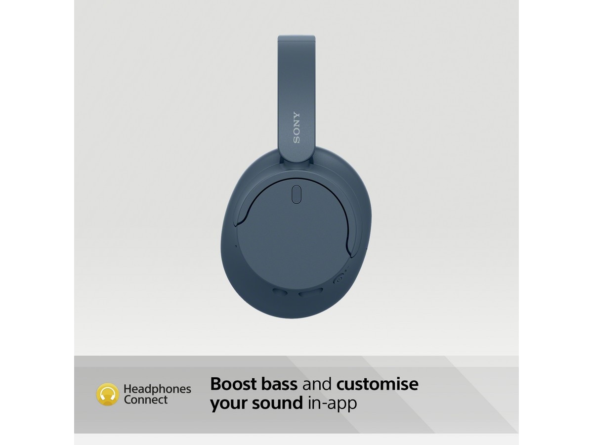 Sony WH-CH720N trådlösa brusreducerande hörlurar, Over-Ear (blå) Hörlurar