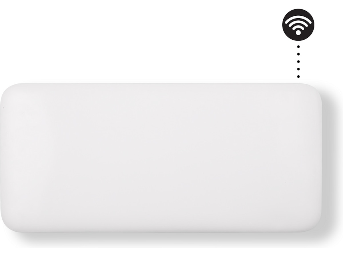 Mill Invisible WiFi Gen 3 Panelelement 1000W (vit) Panelelement