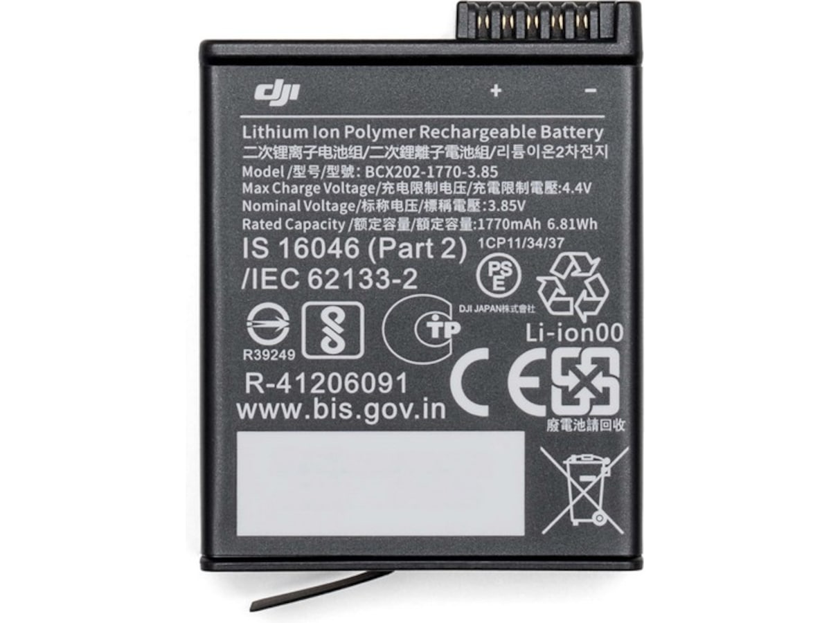 DJI Battery Extreme for Osmo Action 3 Tillbehörssatser till kameror